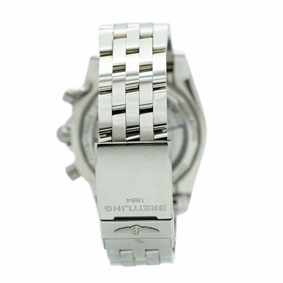 Breitling Chronomat JSP Roman Index Limited Edition AB01153A Black Dial Men's... - Picture 8 of 11